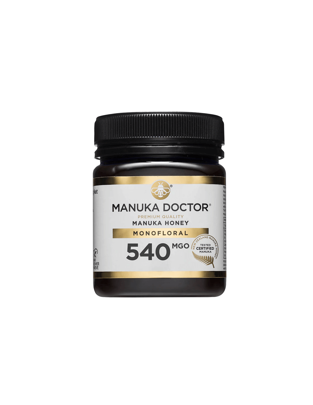 Monofloral 540 MGO in Premiumqualität – Monofloraler Manukahonig, 250 g