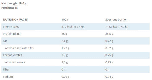 Premium X-Whey – 0,540 kg