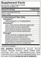 Pro Clinical HYDROXYCUT Lose Weight 50 % Bonus 90 Kapseln