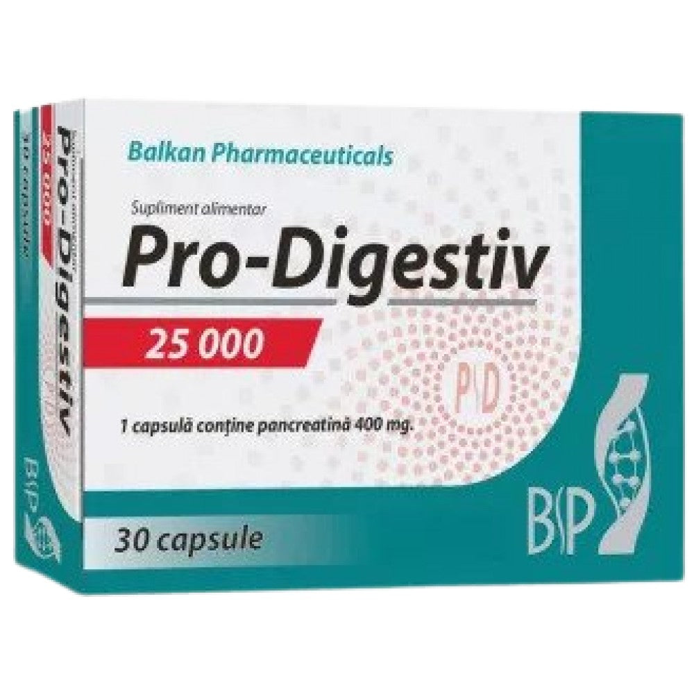Pro-Digestiv 25000 | Pankreatin 400 mg – 30 Kapseln