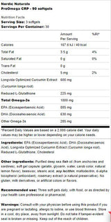 ProOmega CRP | Mit Curcmin und Glutathion – 90 Gelkapseln