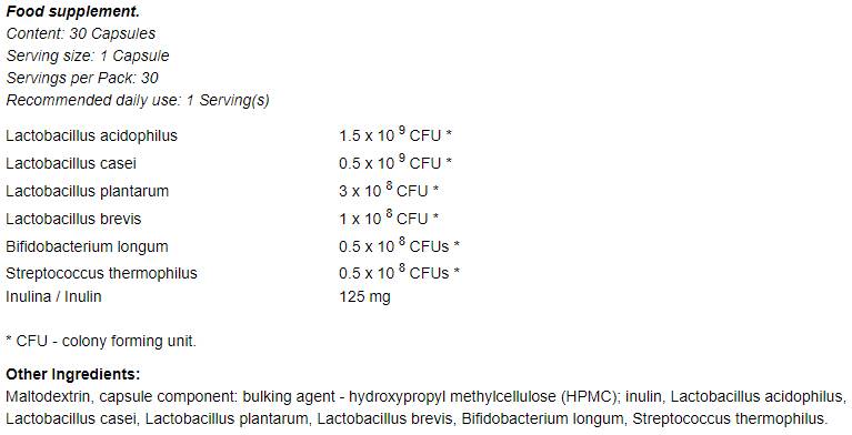Probiotikum 6+ 30 Tabletten