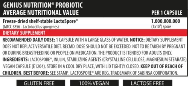 Probiotikum – 60 Kapseln