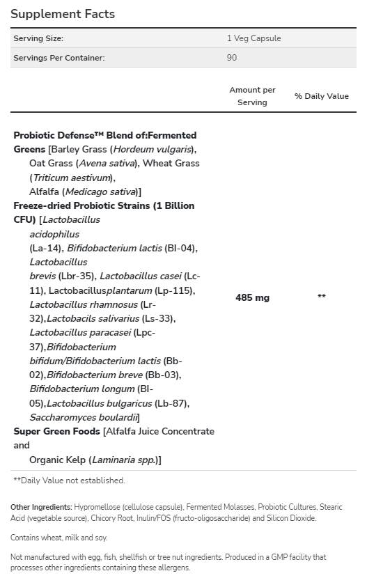 Probiotic Defense™ – 90 Kapseln