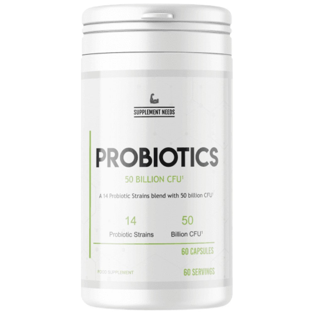 Probiotika | 50 Milliarden aktive Zellen 60 Kapseln