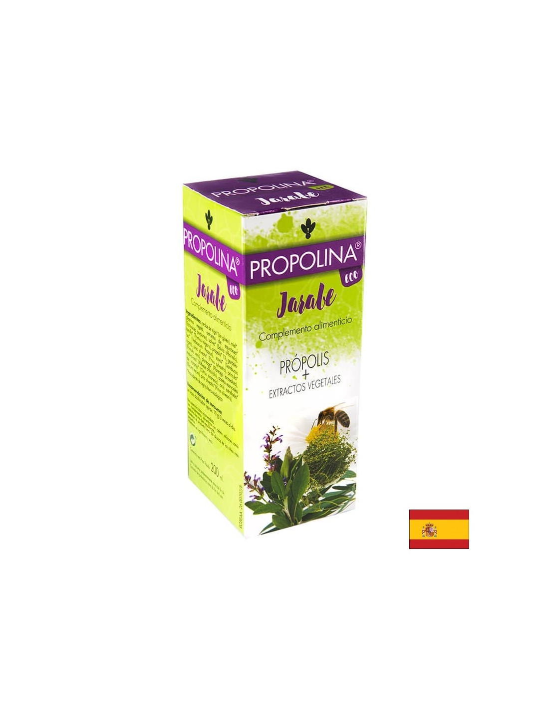 Bei Husten und Halsschmerzen – Sirup mit Propolis, Kräutern und ätherischen Ölen Propolina, 200 ml