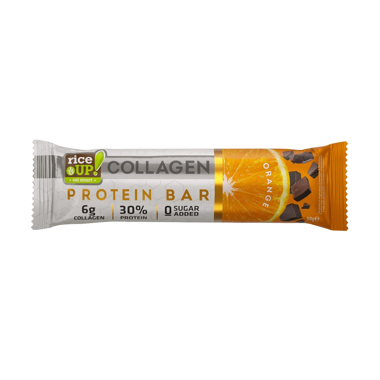 Proteinriegel mit 6 g Kollagen und ohne Zuckerzusatz – 50 g