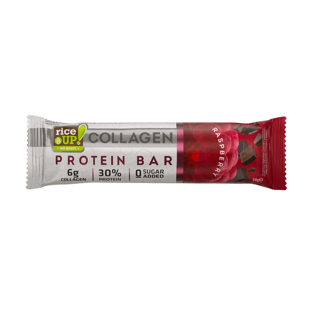 Proteinriegel mit 6 g Kollagen und ohne Zuckerzusatz – 50 g