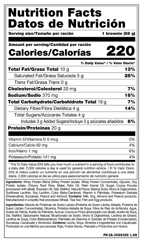 Protein-Brownie/58 g