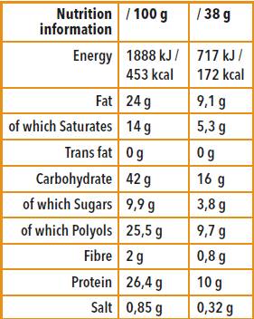 Protein-Pops | mit 26 % Protein – 38 Gramm