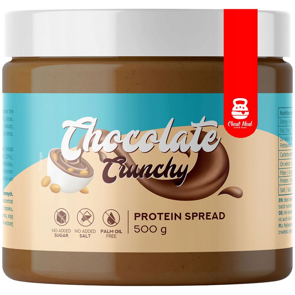 Proteinaufstrich/Chocolate Crunchy – 500 Gramm