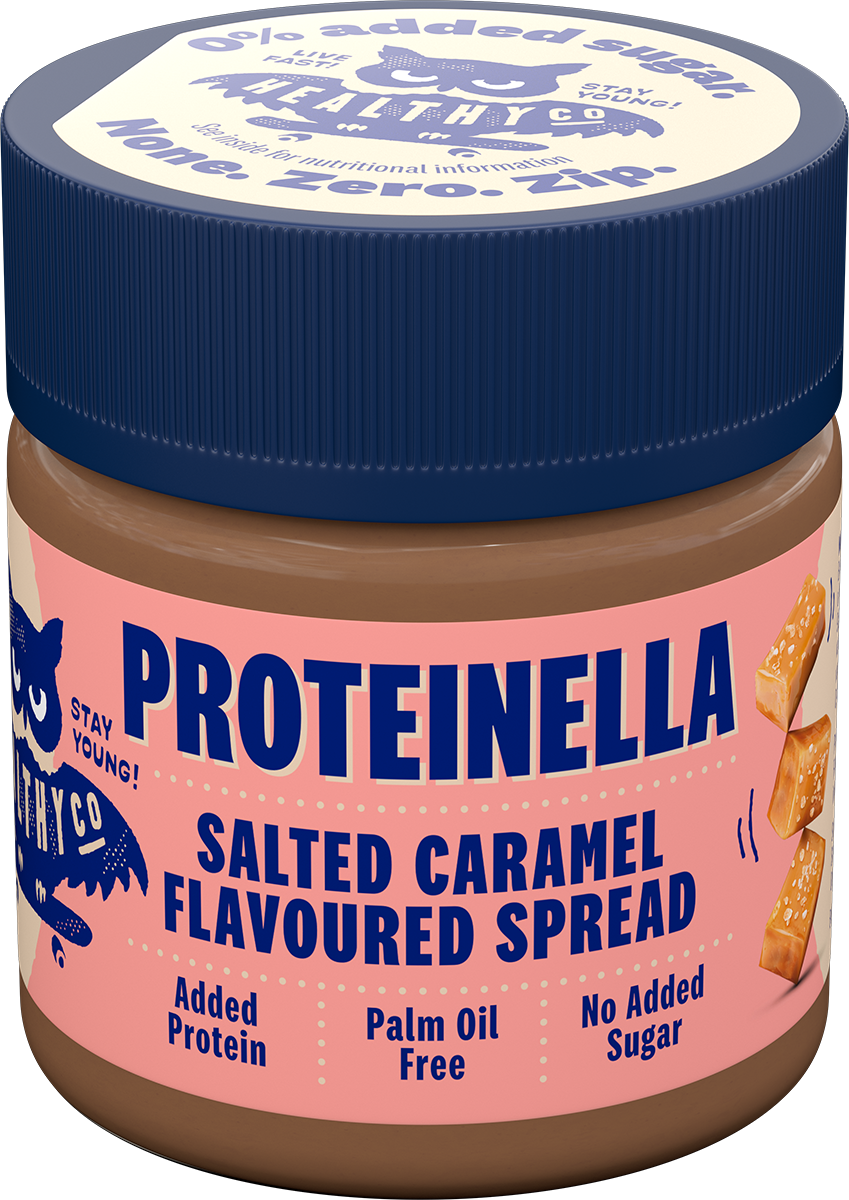 Proteinella Salted Caramel 200 g – ohne Zuckerzusatz und ohne Palmöl