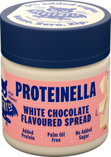 Proteinella Weiße Schokolade 200 g – flüssige weiße Schokolade ohne Zuckerzusatz und ohne Palmöl