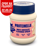 Proteinella Weiße Schokolade 400 g – flüssige weiße Schokolade ohne Zuckerzusatz und ohne Palmöl