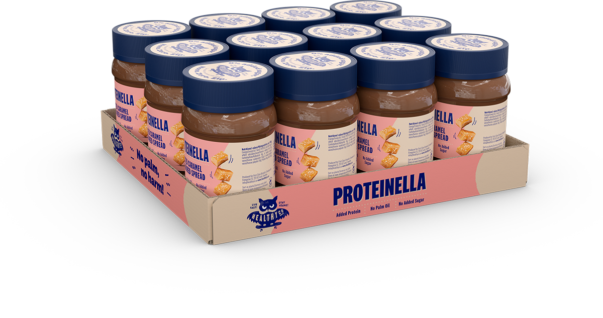 Proteinella Salted Caramel 400 g – ohne Zuckerzusatz und ohne Palmöl