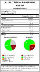 Proteineo-Brot | Proteinbrot mit hohem Ballaststoffgehalt, 110 Gramm