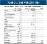 Pumpe 3G | Pre-Workout der nächsten Generation – 375 Gramm
