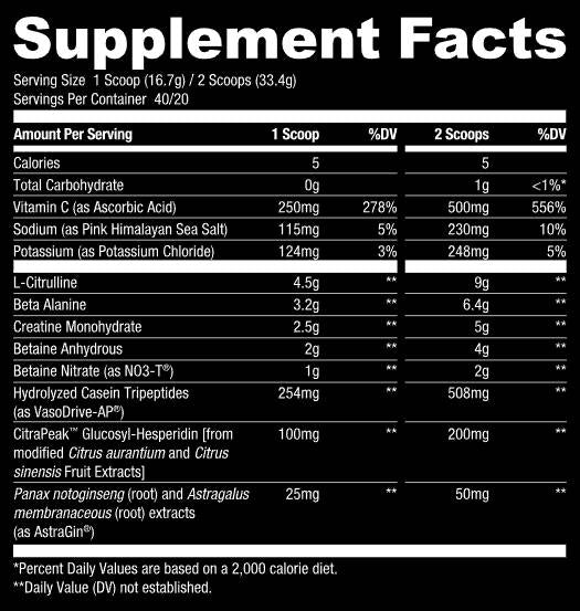 Pump Daddy Pre-Workout V2 – 652 Gramm