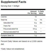 Kürbiskernöl 1000 mg – 100 Gelkapseln