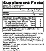 Reines Wildfischöl aus Alaska 1000 mg (180 Kapseln, 180 Dosen) <tc>Doctor's Best</tc>