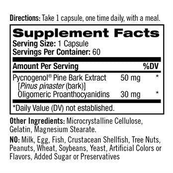 Pycnogenol 50 mg 60 Kapseln