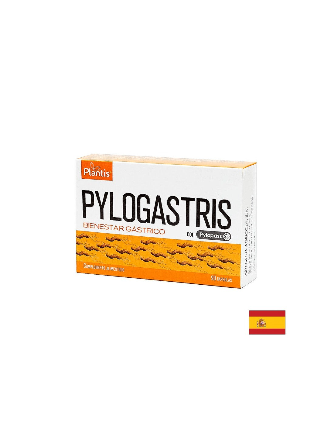 Darmgesundheit – Pylogastris – Probiotikum (L. Reuteri) 100 mg & Calcium 135 mg & Magnesium 28 mg, 90 Kapseln