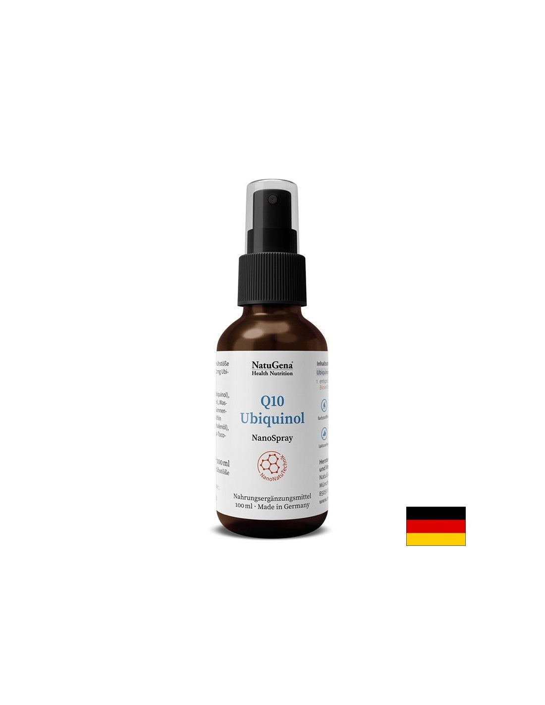 Energie und ein gesundes Herz – Coenzym Q10 Ubiquinol (Nano), 100 ml Mundspray
