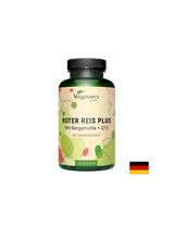 Herzgesundheit – Roter Reis (Hefe) + Bergamotte und Coenzym Q10, 120 Kapseln