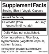 Quercetin 475 mg – 60 Kapseln