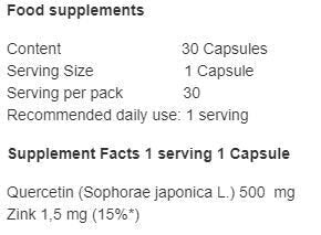 Quercetin Premium 30 Kapseln <tc>Olimp</tc>