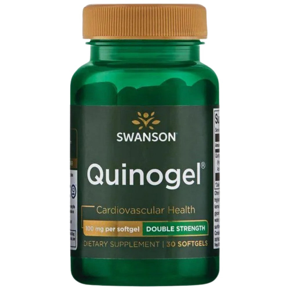 Quinogel 100 mg – doppelte Stärke – 30 Gelkapseln