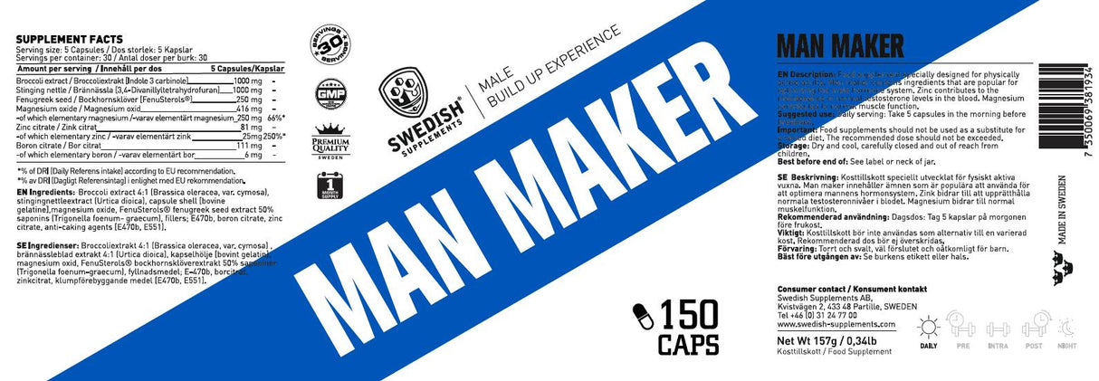 MAN MAKER - 150 Kapseln