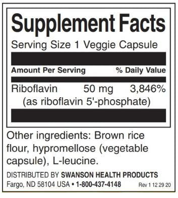R-5-P Riboflavin-5-Phosphat 50 mg – 60 Kapseln
