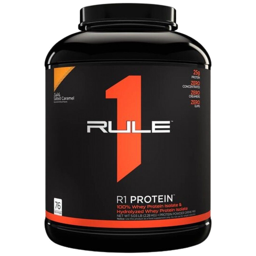 R1-Protein | 100 % Molkenisolat und Molkenhydrolysat – 2196–2280 Gramm