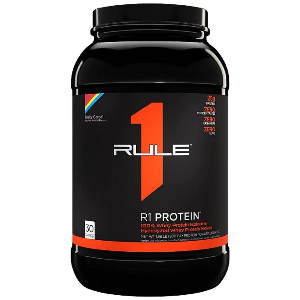 R1-Protein | 100 % Molkenisolat und Molkenhydrolysat – 855–930 Gramm