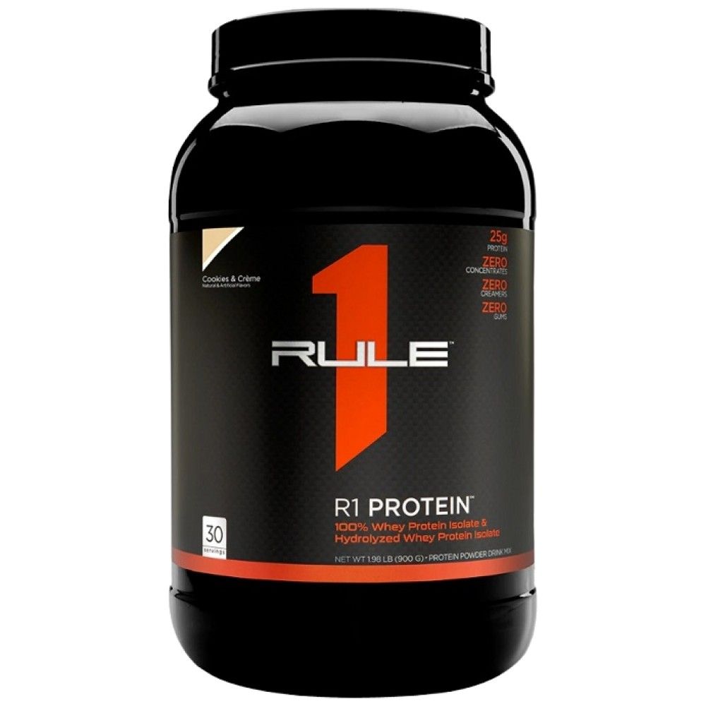 R1-Protein | 100 % Molkenisolat und Molkenhydrolysat – 855–930 Gramm