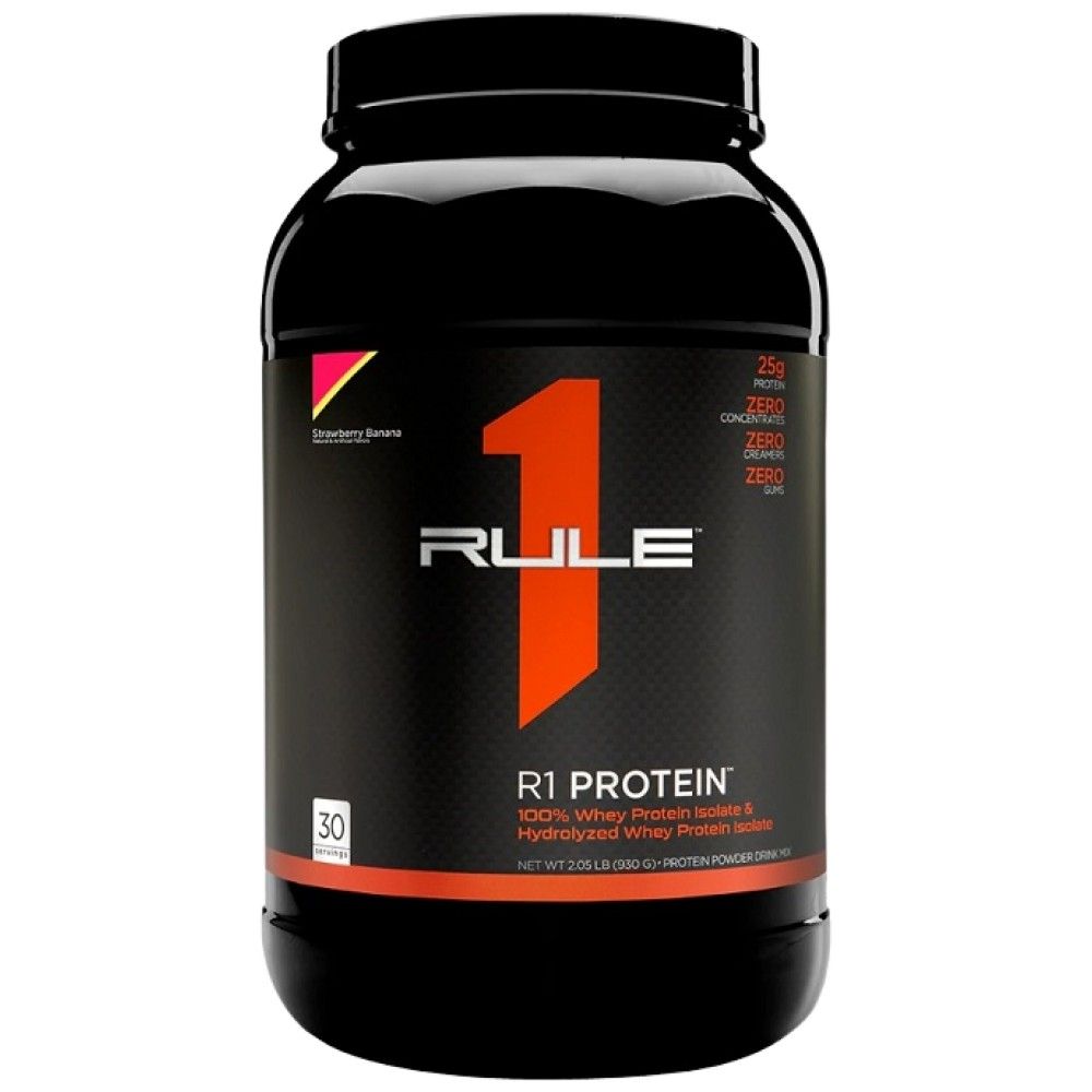 R1-Protein | 100 % Molkenisolat und Molkenhydrolysat – 855–930 Gramm