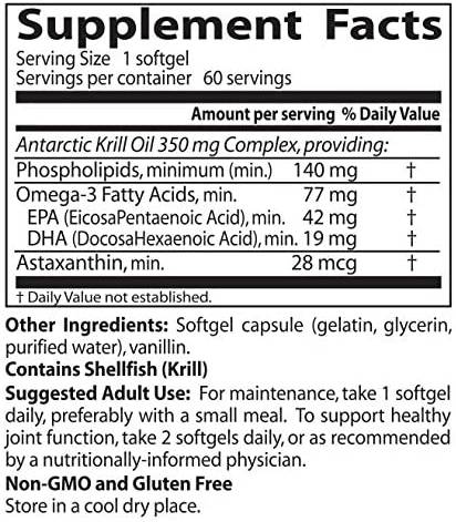 Echter Krill 350 mg – 60 Kapseln