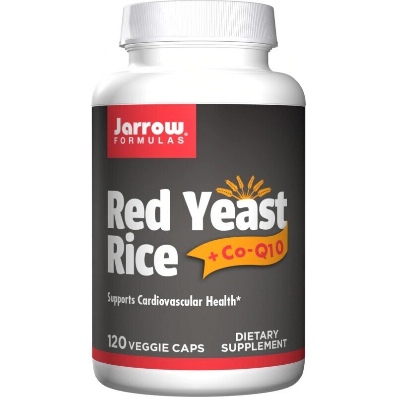 Roter Hefereis 1200 mg + CoQ10 100 mg – Roter Hefereis + Coenzym Q10 120 Kapseln