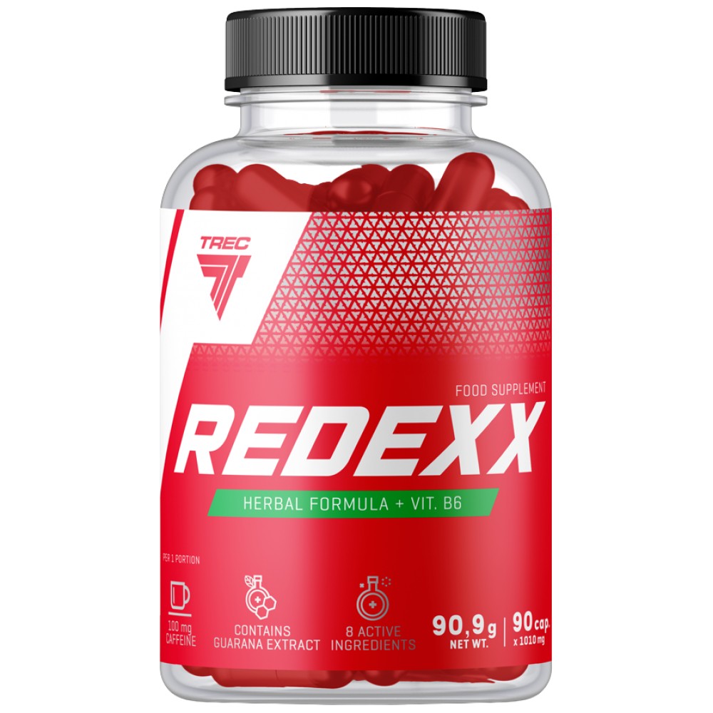 Redexx | Kräuterthermogene Formel – 90 Kapseln