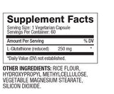 Reduziertes Glutathion 250 mg/60 Kapseln