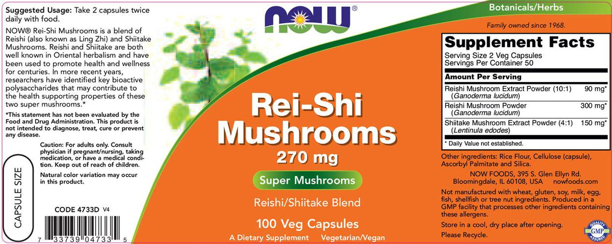 Rei-Shi-Pilze – 100 Kapseln