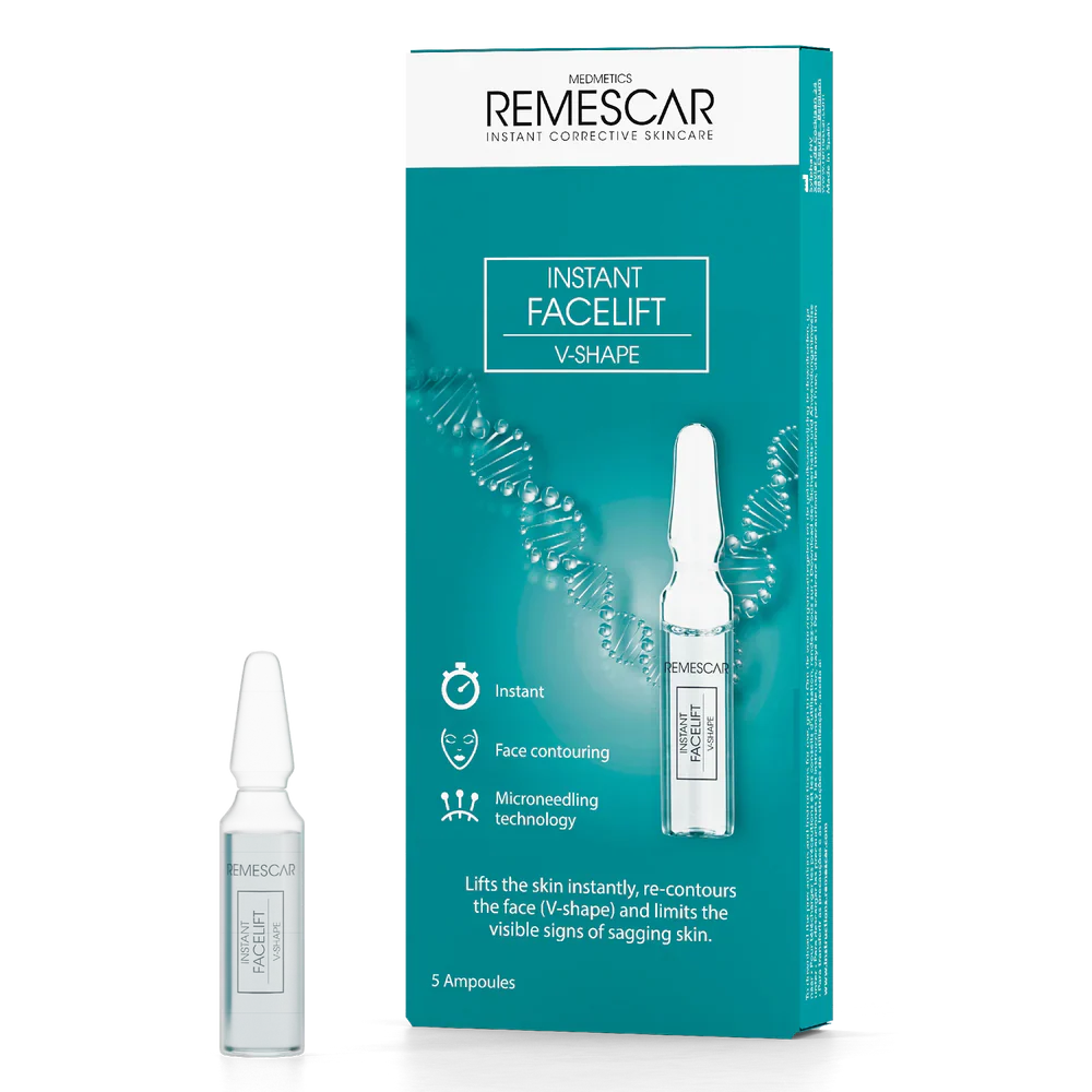 Remesacar-Ampullen für sofortige Heben und V-förmige Gesichtskontur 5x2ml