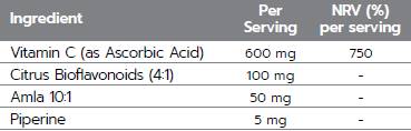 Erneuern Sie Vitamin C mit Zitrus-Bioflavonoiden – 60 Tabletten