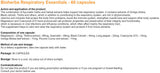 Respiratory Essentials – 60 Kapseln