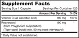 Resveratrol 100 mg – 120 Kapseln