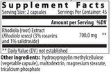 Rhodiola Rosea – 90 Kapseln