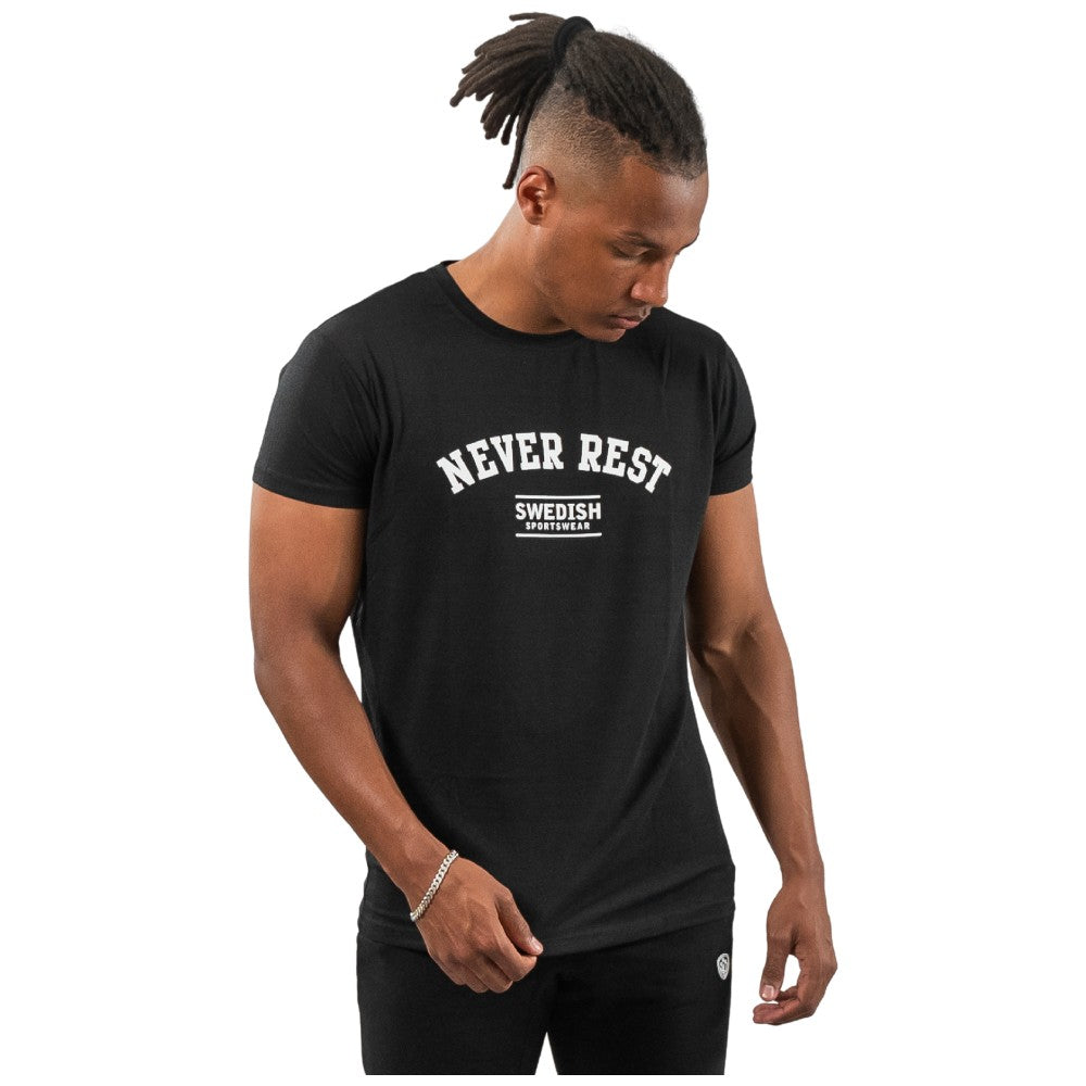 Niemals T-Shirt ausruhen