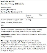 Hagebutte 750 mg – 240 Tabletten