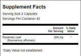 Rosmarin 400 mg – 90 Kapseln